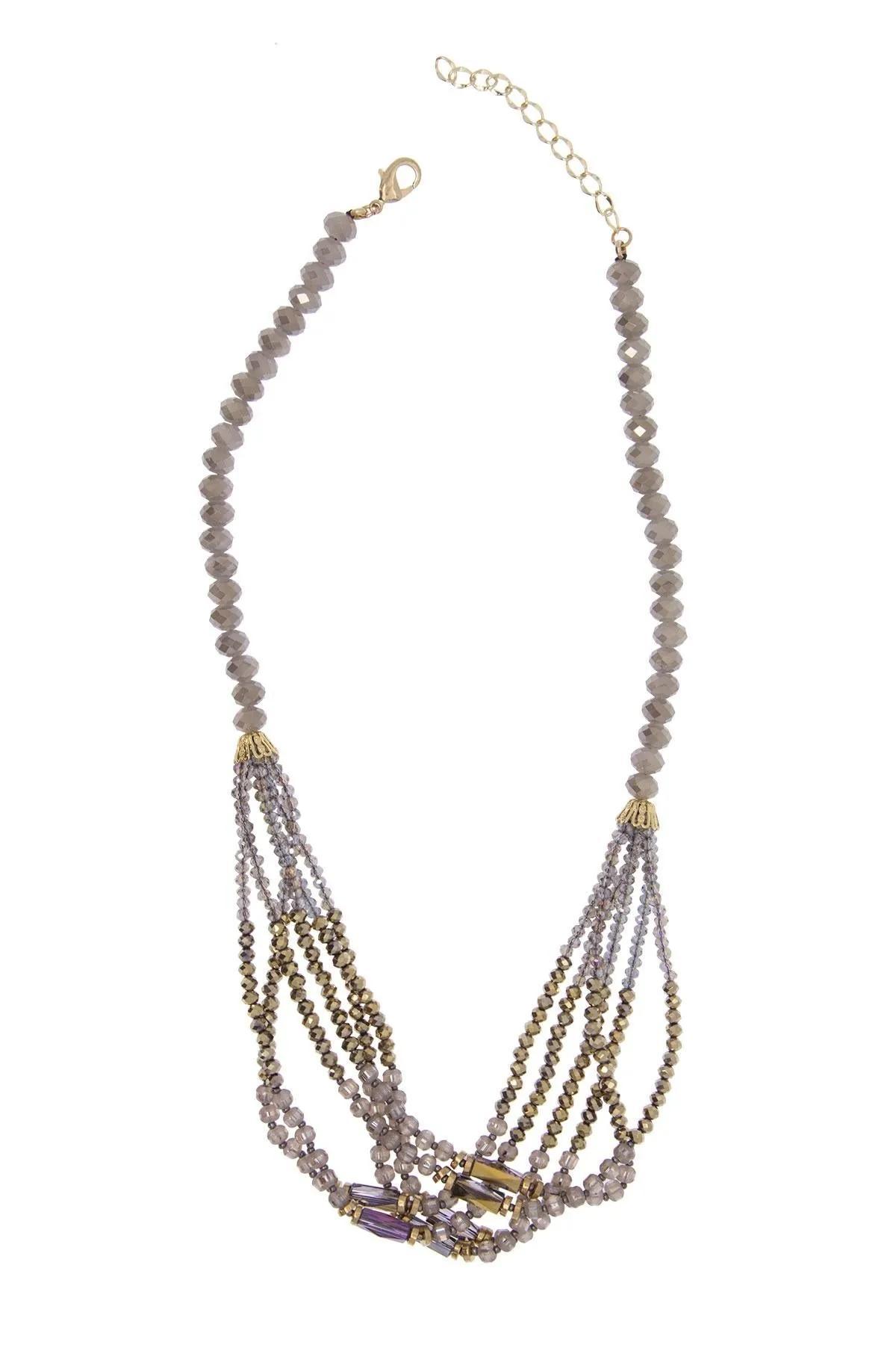 Sangria Beaded Necklace