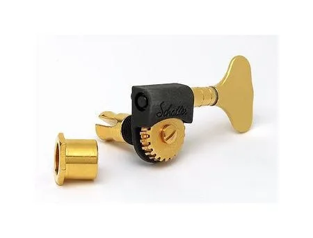 Schaller light-weight half-covered gear bass keys 4-in-line