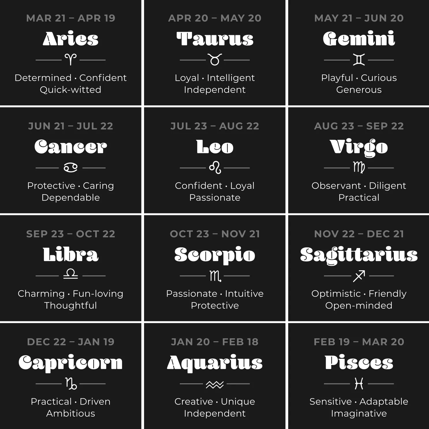 SCORPIO ZODIAC HAT (BLACK)