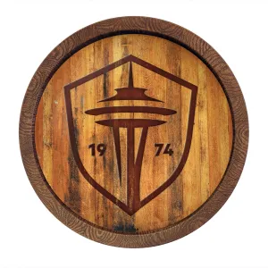 Seattle Sounders: Branded "Faux" Barrel Top Sign