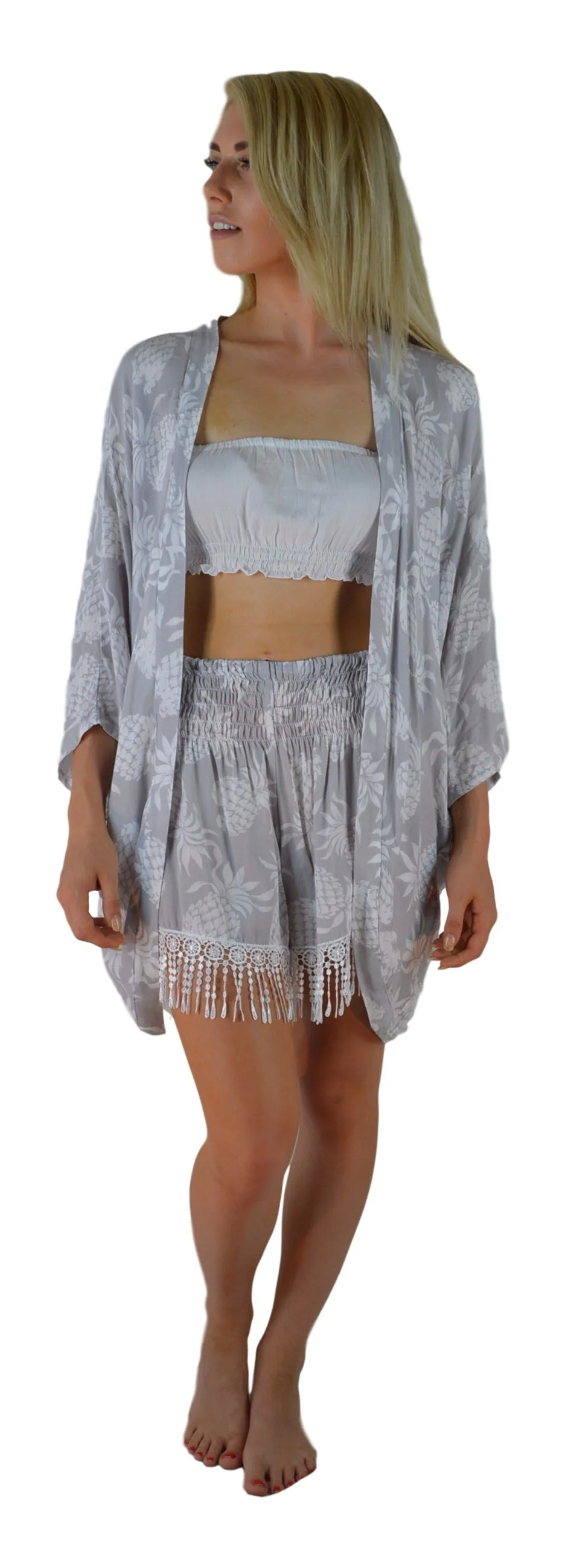 Secret Beach - Kula Jacket - Pineapple - Wind Chime