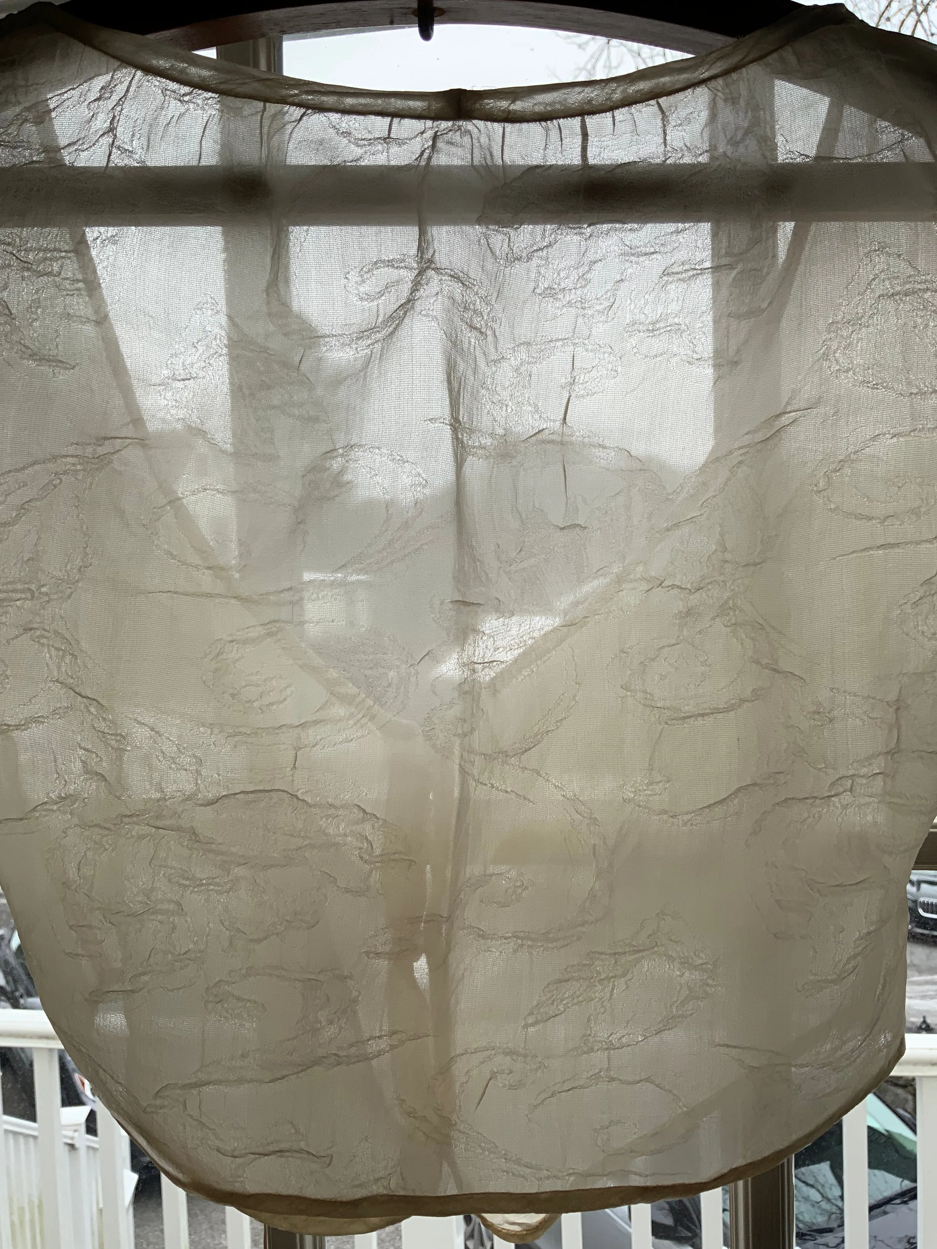 Sheer Blouse - 80s - 80A