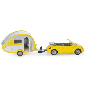 Siku - Car With Caravan - 1629