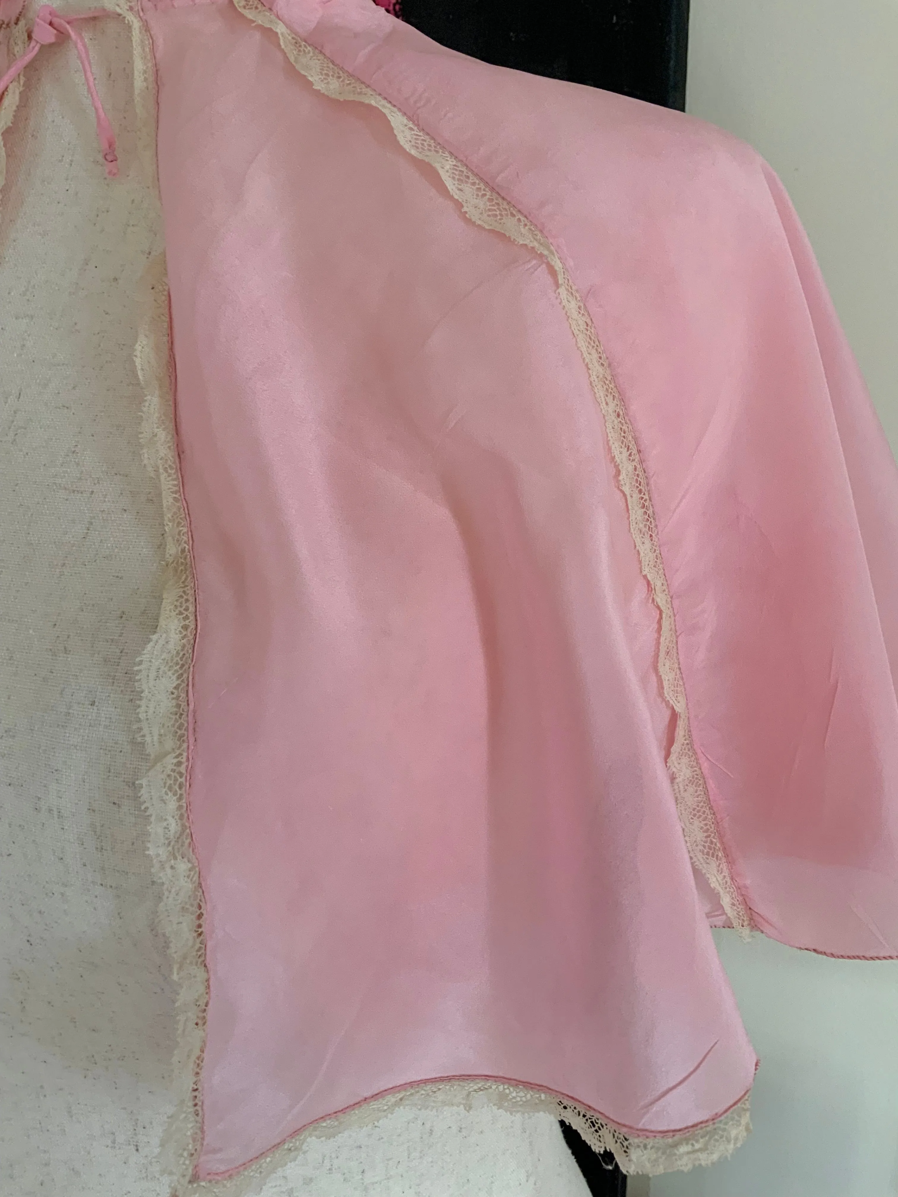 Silk Cape / Bed Jacket - 40s -40E