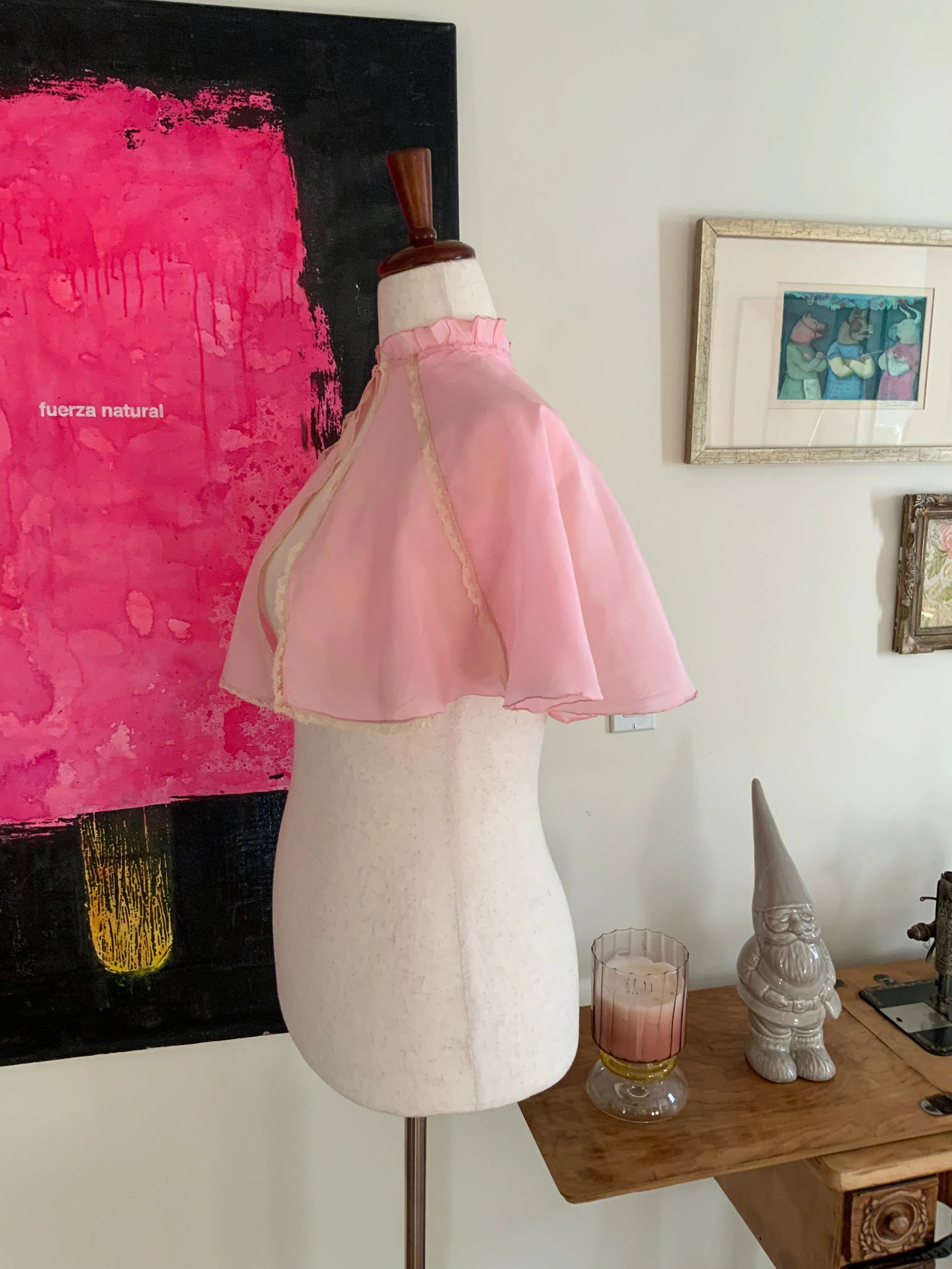 Silk Cape / Bed Jacket - 40s -40E