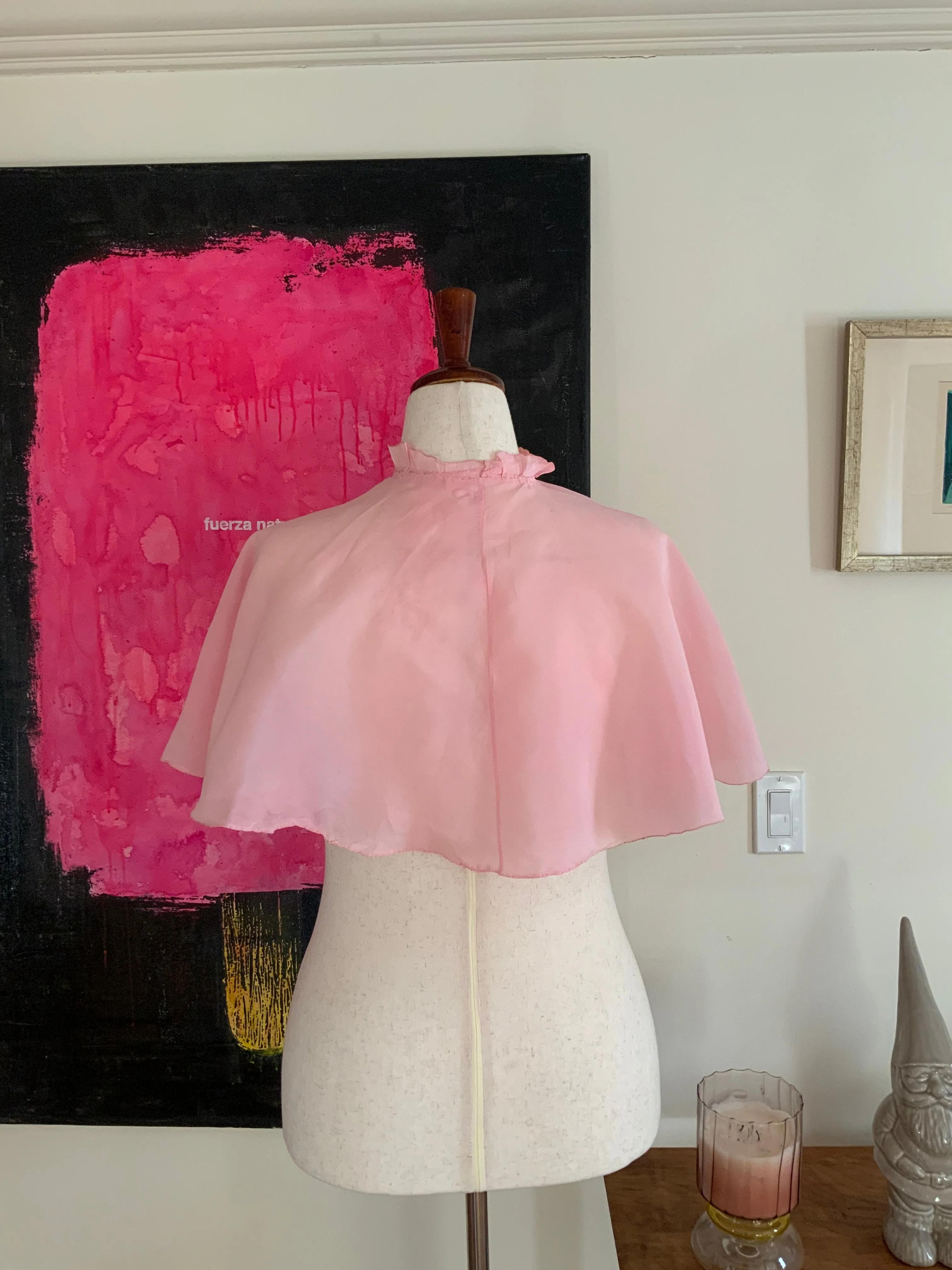 Silk Cape / Bed Jacket - 40s -40E