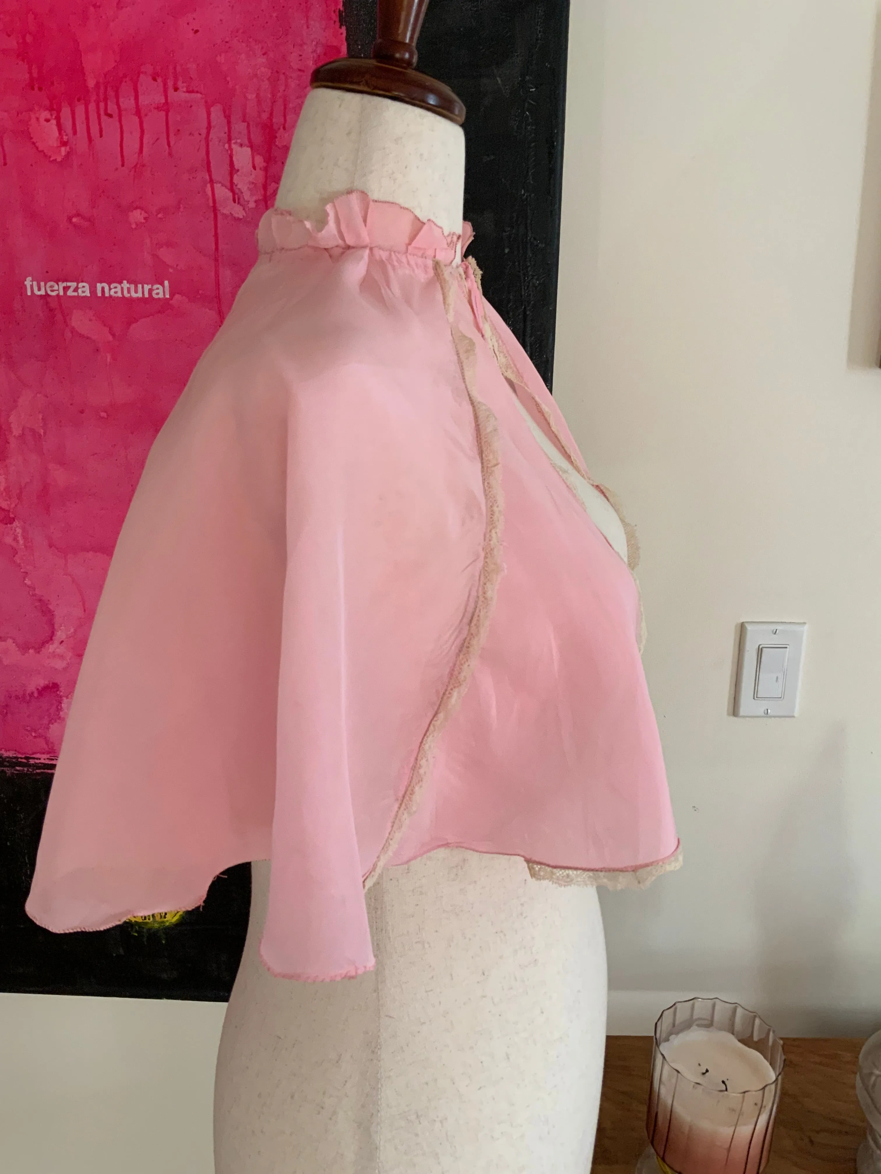 Silk Cape / Bed Jacket - 40s -40E