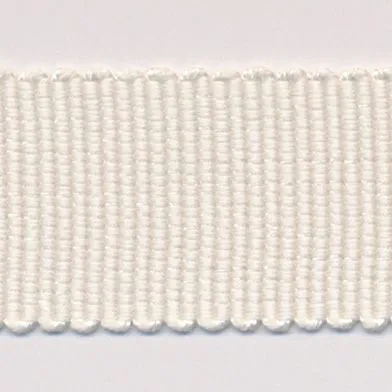 Silk Grosgrain Ribbon #00 Ecru