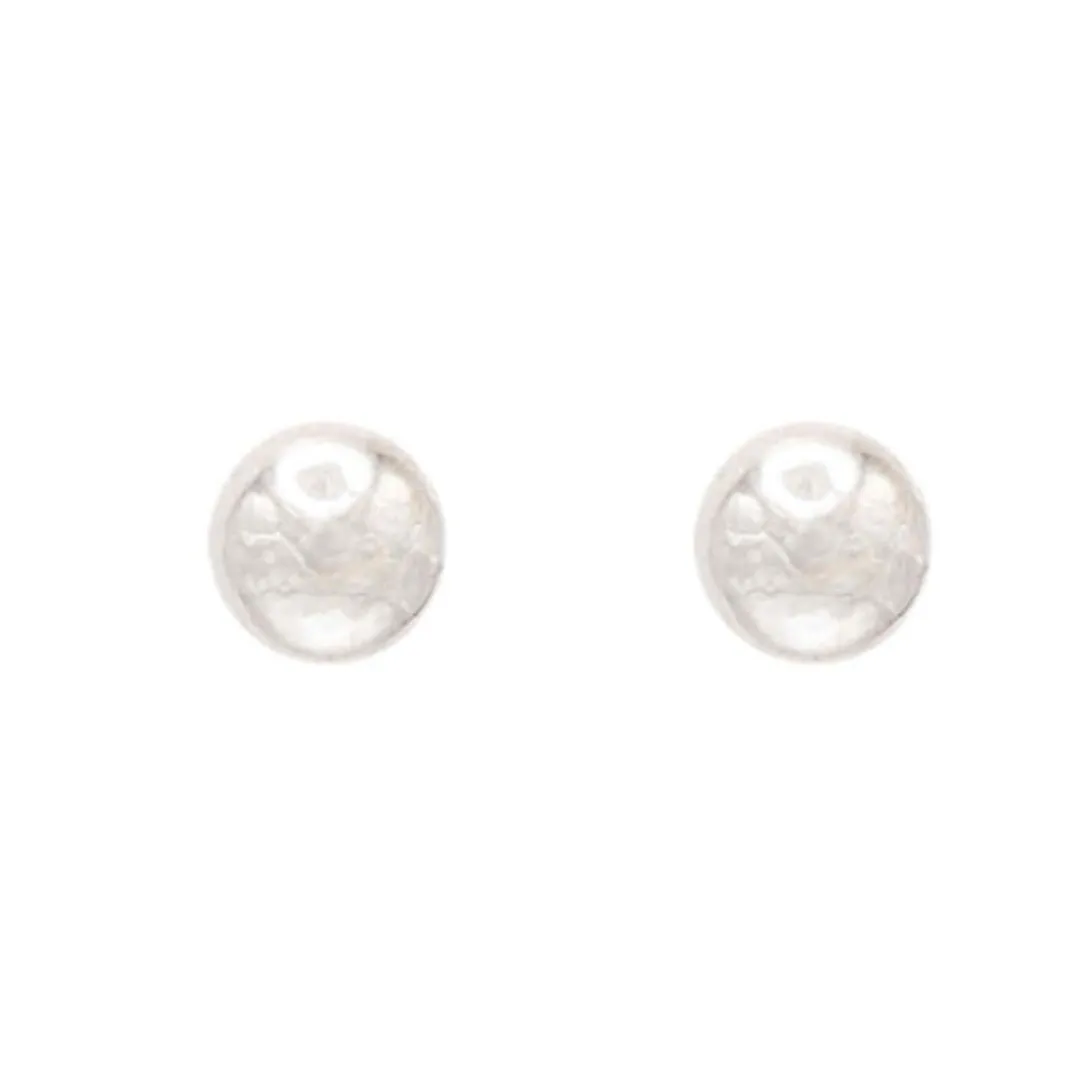 Silver or Gold Ball Post Stud Children's Jewelry Gift