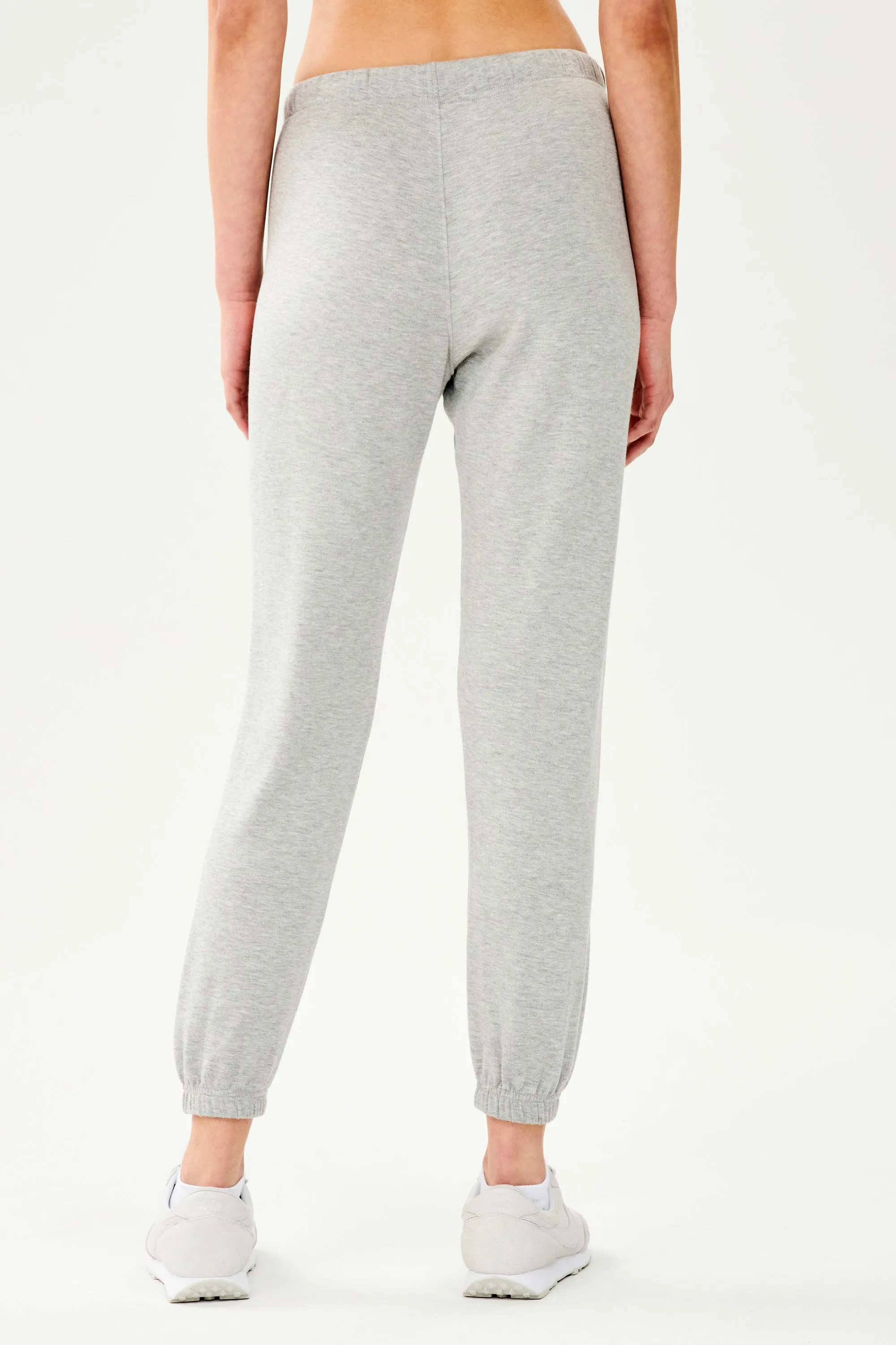 Sonja Fleece Sweatpant - Heather Grey
