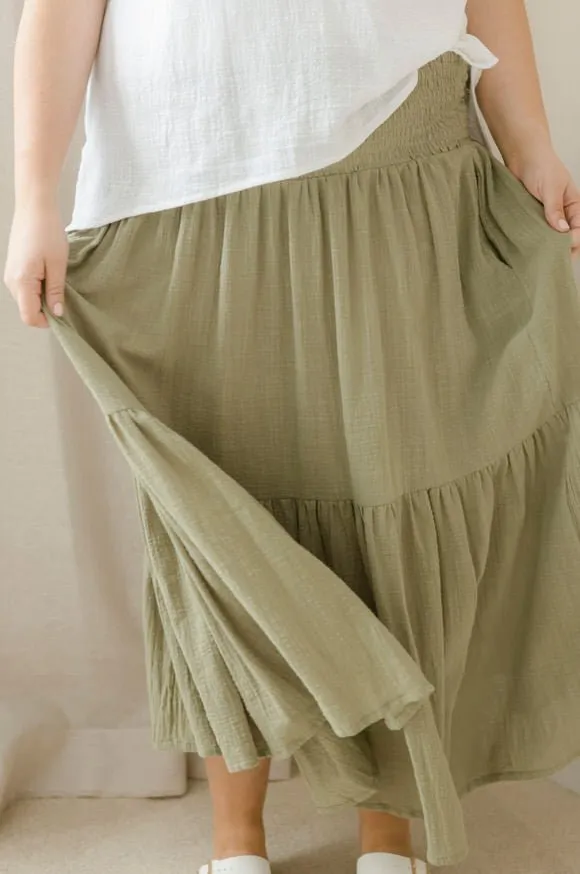 Sonny Skirt - Khaki