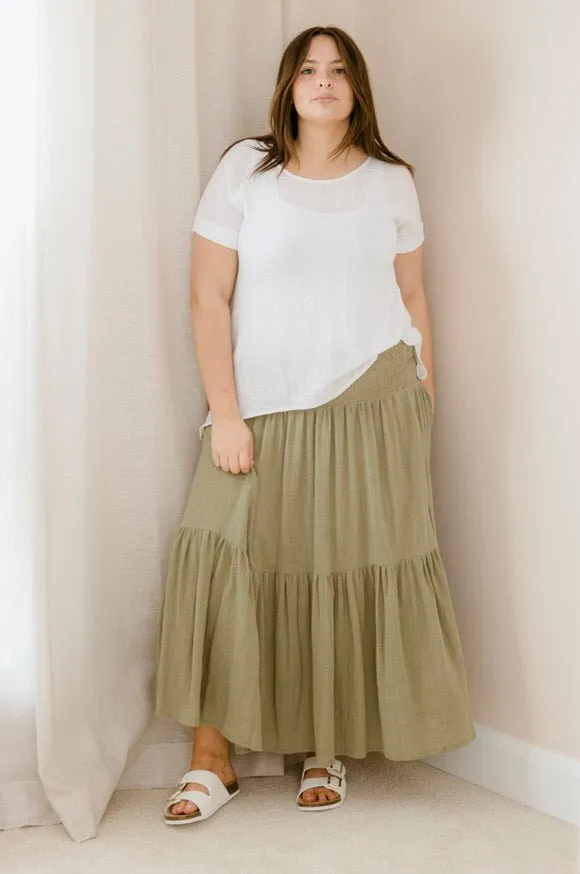 Sonny Skirt - Khaki
