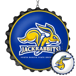South Dakota State Jackrabbits: Double-Sided Bottle Cap Dangler
