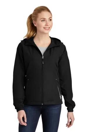 Sport-Tek¨ Ladies Colorblock Hooded Raglan Jacket. LST76