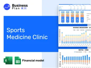Sports Medicine Clinic Financial Model Example