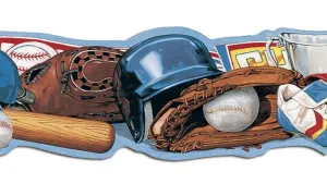 Sports TA39033DB Wallpaper Border