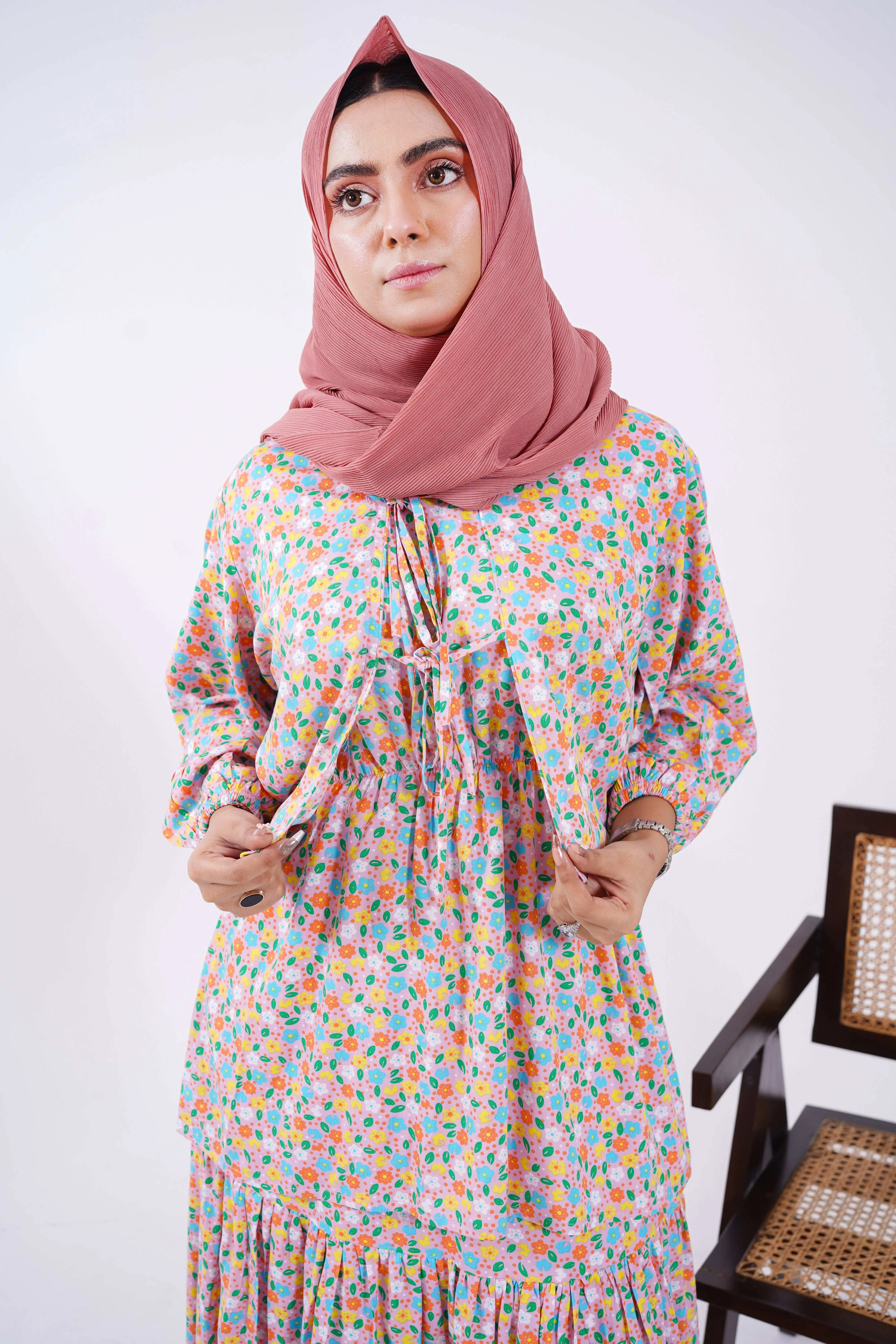 Spring Bloom Skirt Set