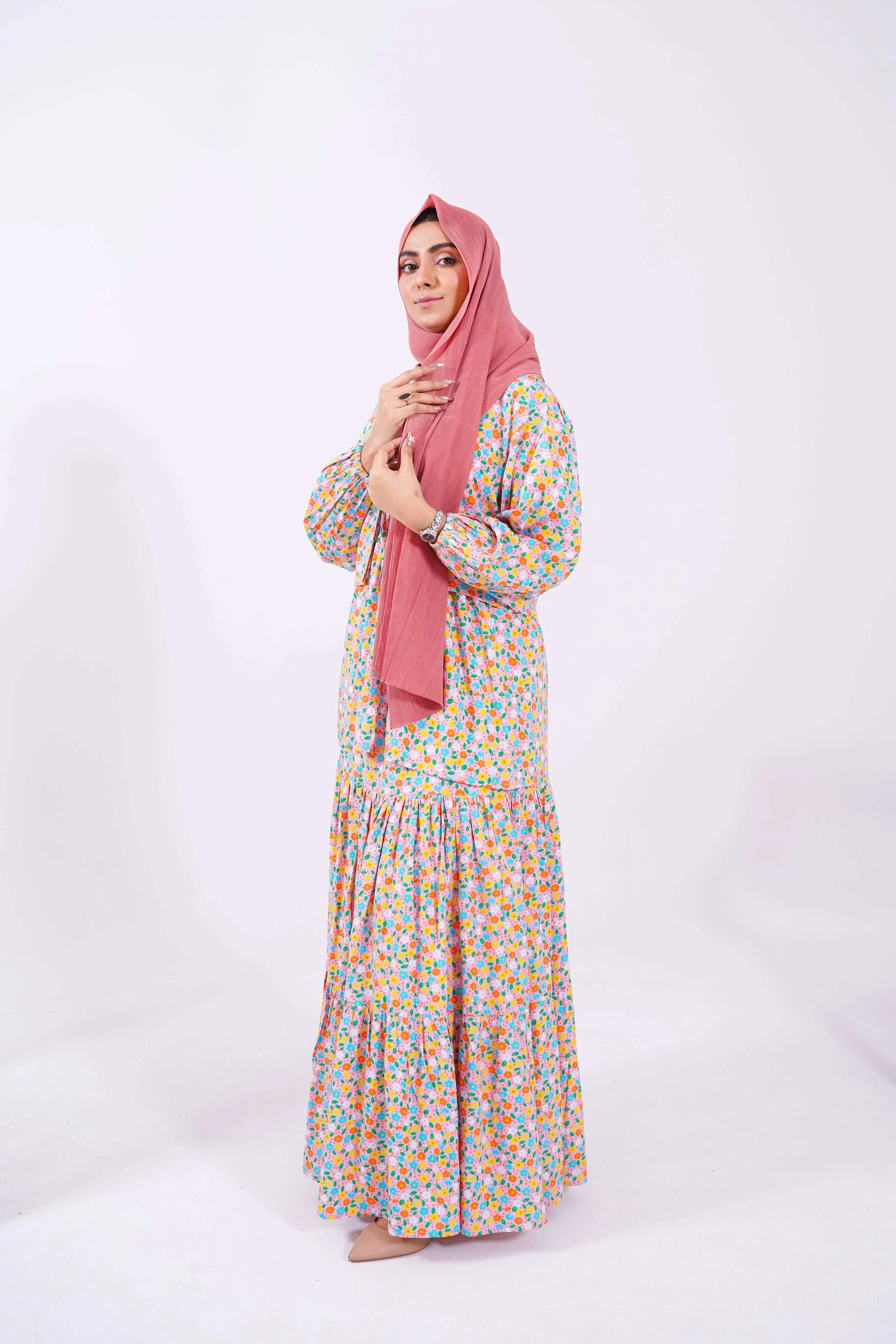 Spring Bloom Skirt Set