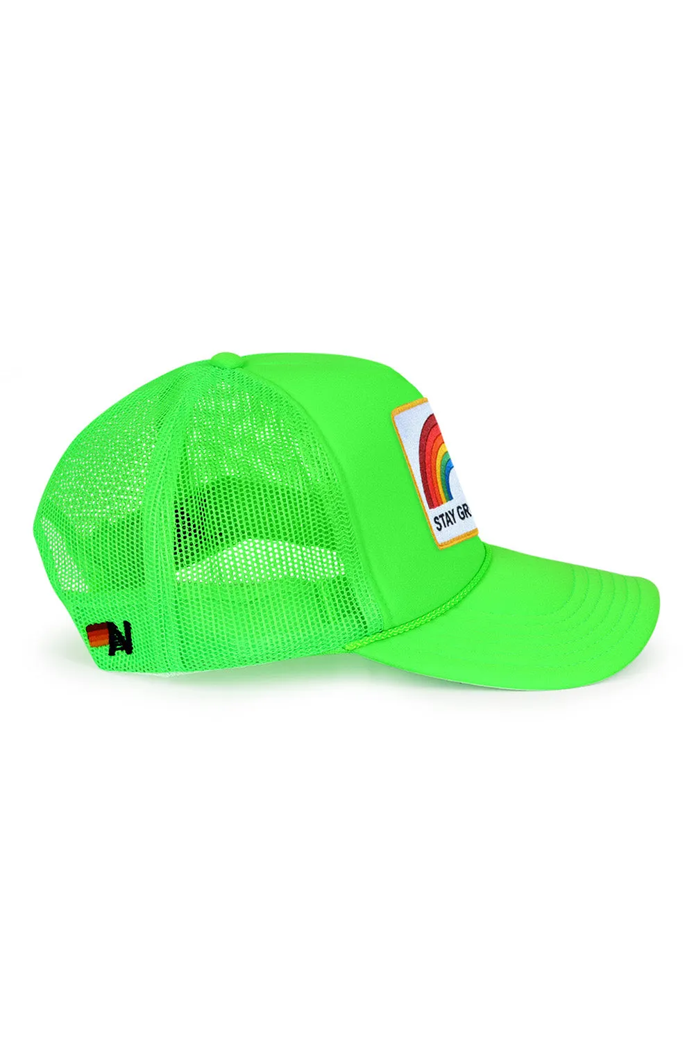 STAY GROUNDED TRUCKER HAT