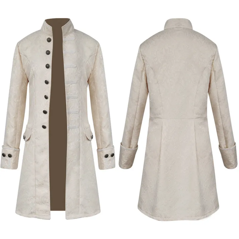 Steampunk Victor™ | Men's Retro Jacket | Distressed Fabric, Unique Design & Comfortable Fit