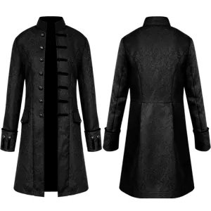 Steampunk Victor™ | Men's Retro Jacket | Distressed Fabric, Unique Design & Comfortable Fit