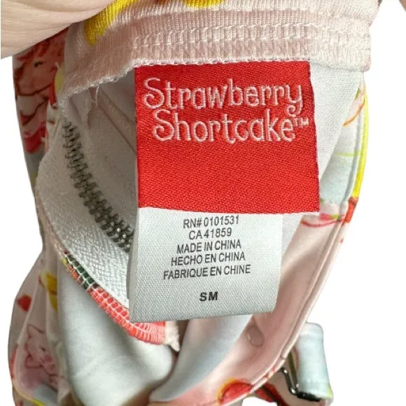Strawberry Shortcake Suspender Skirt  NWT Size Small