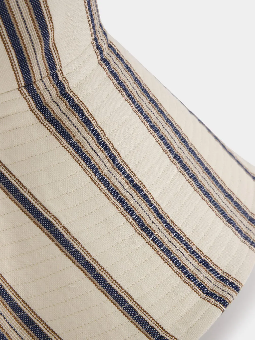 Striped Nautical Bucket Hat