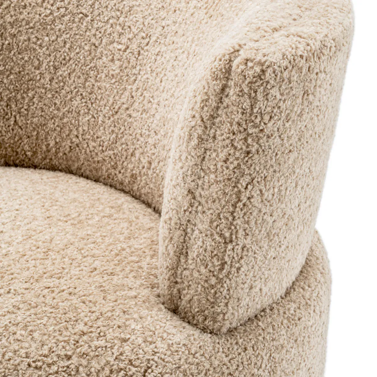 Swivel Chair Alonso - Canberra Sand