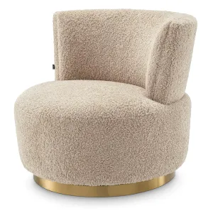 Swivel Chair Alonso - Canberra Sand