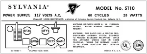 SYLVANIA-5T10