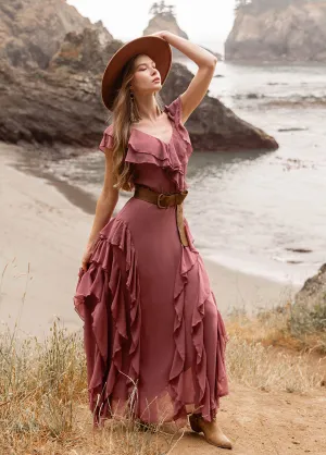 Sylvia Dress in Rosette