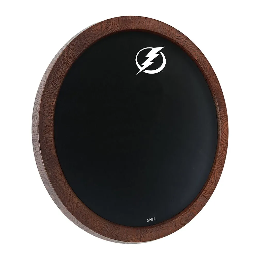 Tampa Bay Lightning: Barrel Top Chalkboard Sign