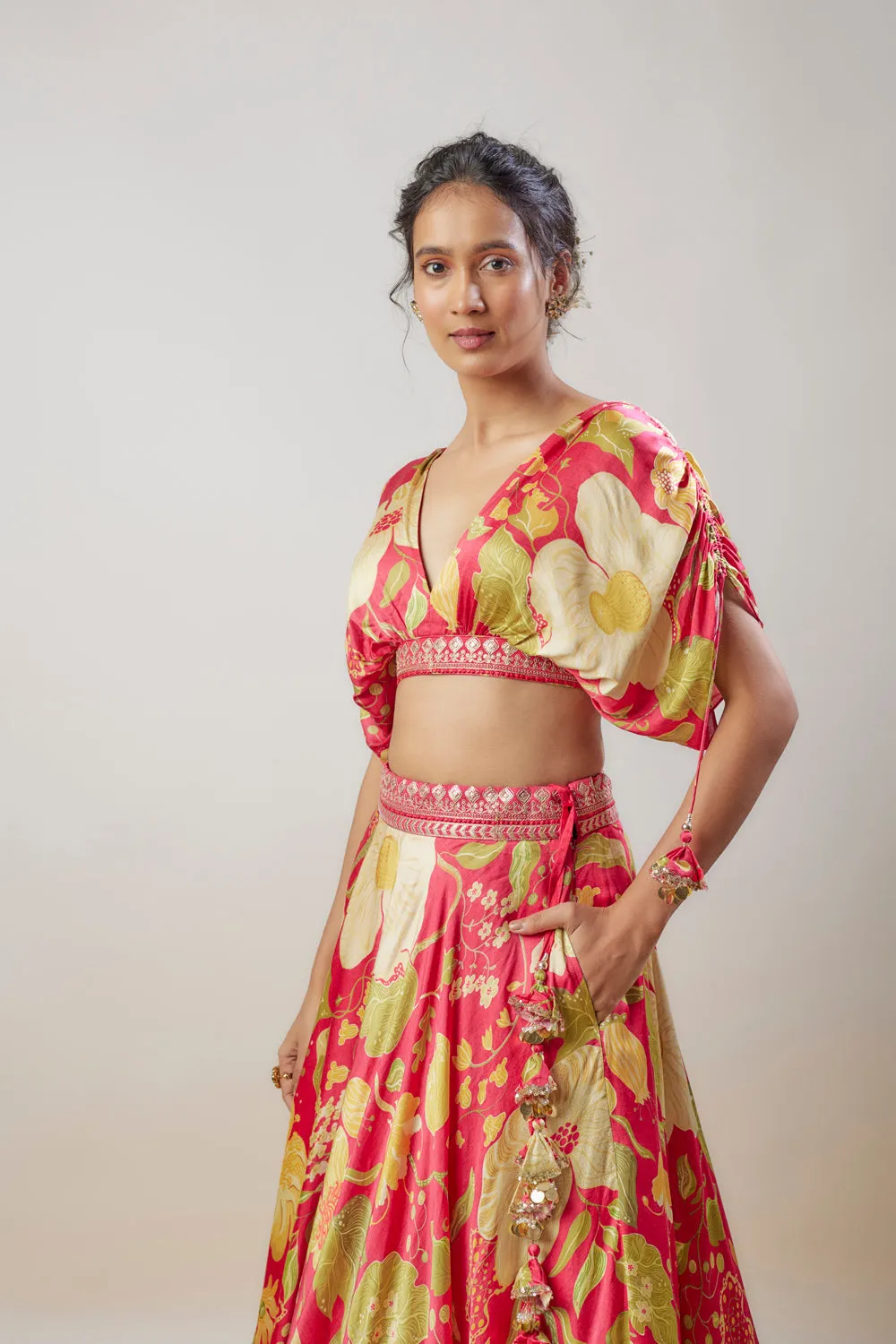 Tejal Victorian Skirt Set