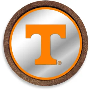 Tennessee Volunteers: "Faux" Barrel Top Mirrored Wall Sign