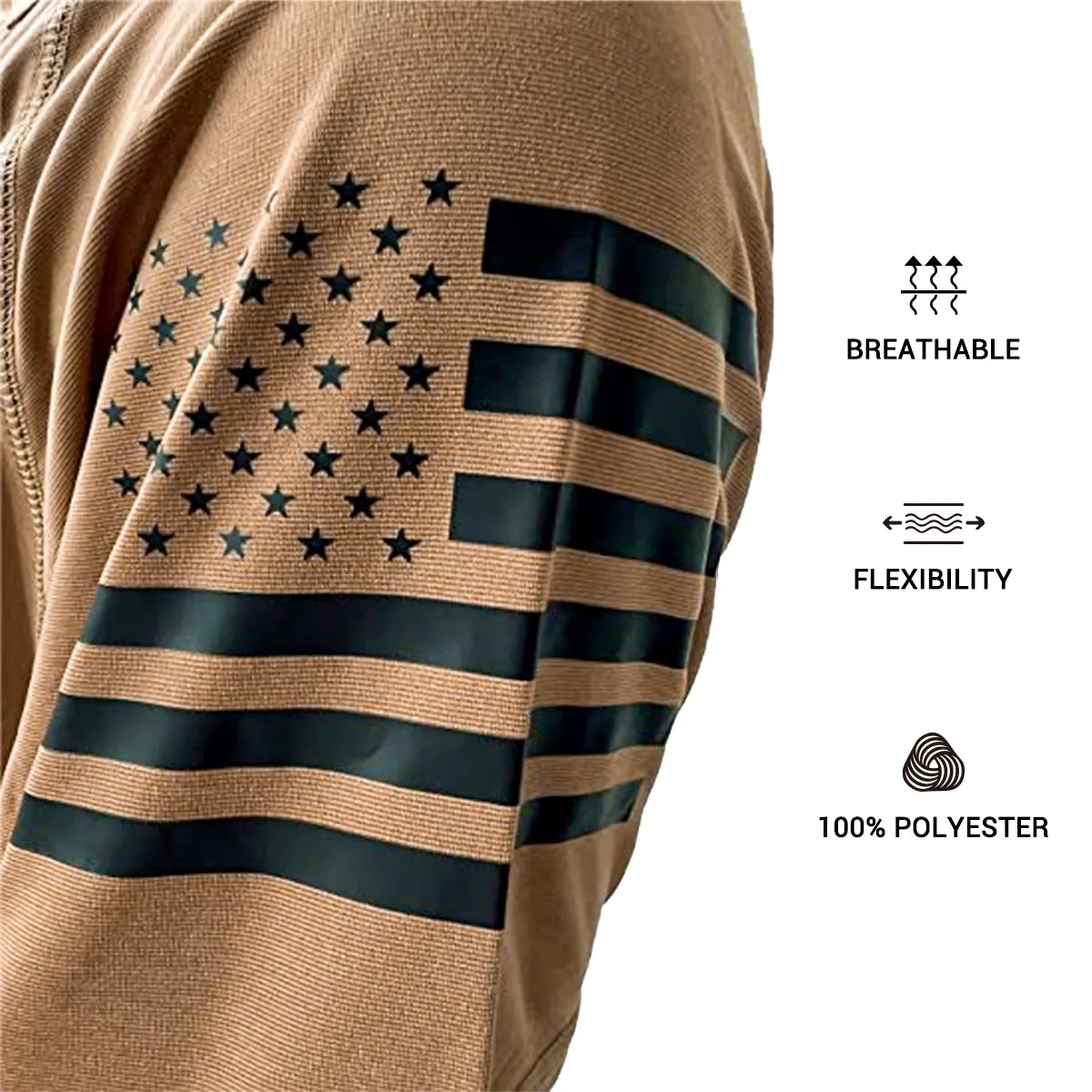 THE DECLARATION OF INDEPENDENCE RAGLAN GRAPHIC POLO SHIRT