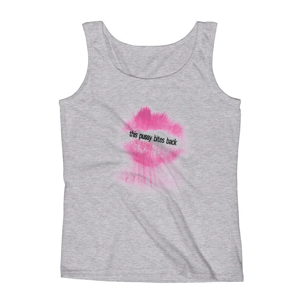 This Pussy Bites Back - Ladies' Tank