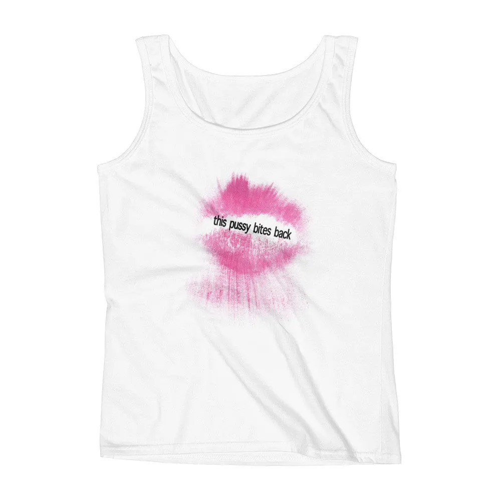 This Pussy Bites Back - Ladies' Tank