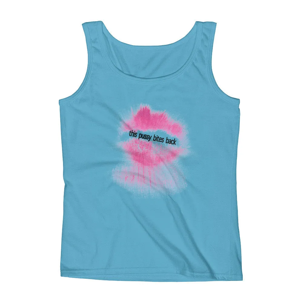This Pussy Bites Back - Ladies' Tank