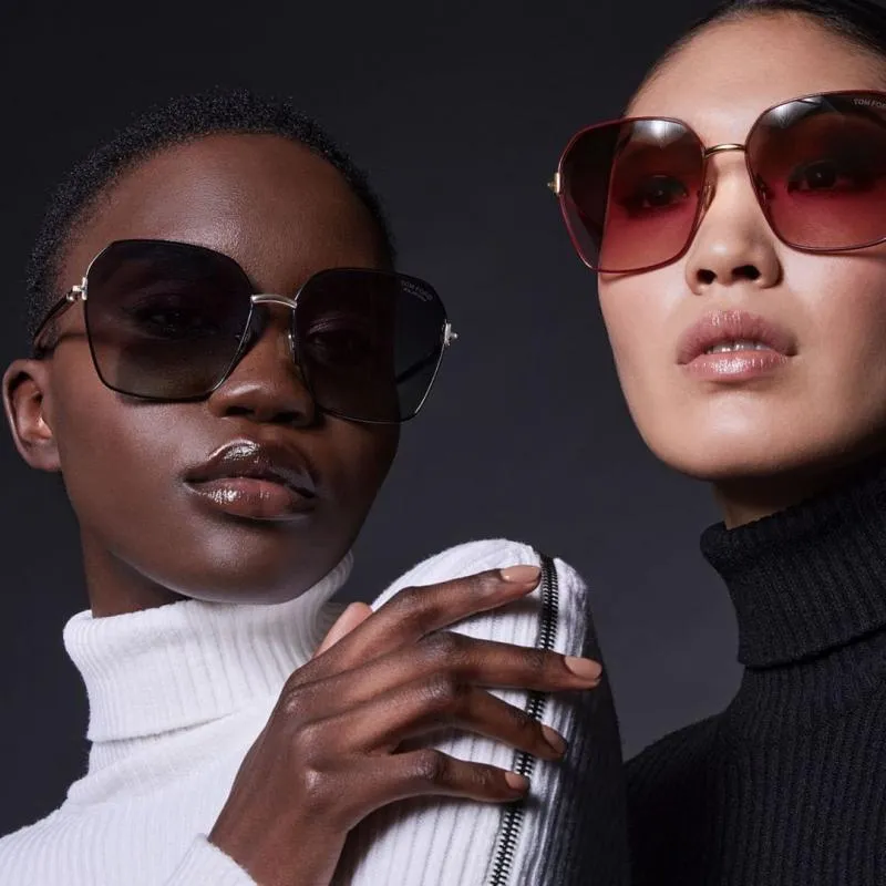 Tom Ford Claudia FT0839 Oversized Sunglasses