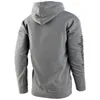TROY LEE CROPPED BADGE HOODED SWEATSHIRT