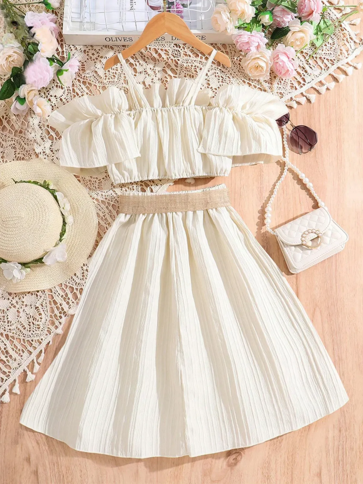Twirl Time Belted Skirt Set