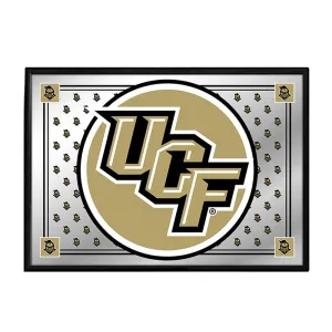UCF Knights: Team Spirit - Framed Mirrored Wall Sign
