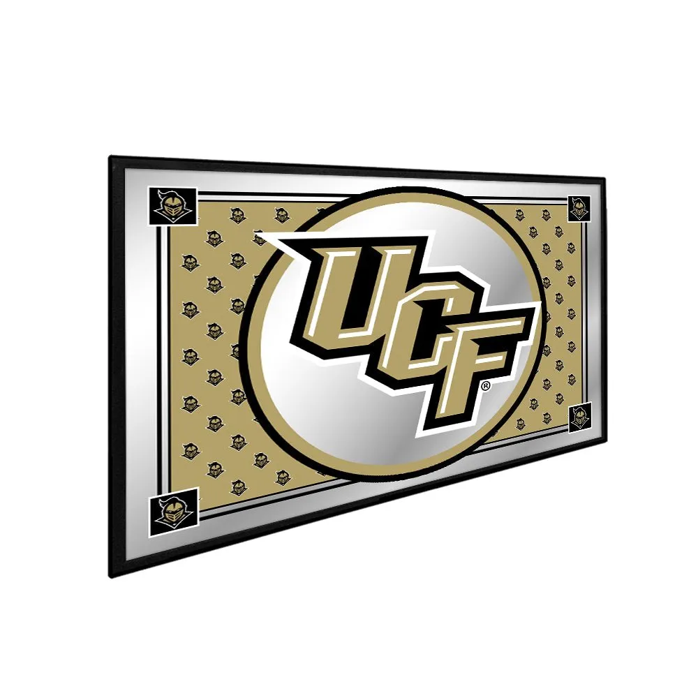 UCF Knights: Team Spirit - Framed Mirrored Wall Sign