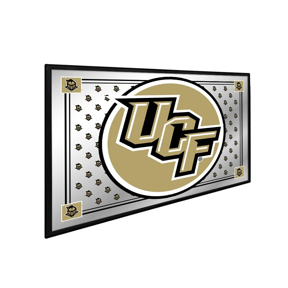 UCF Knights: Team Spirit - Framed Mirrored Wall Sign