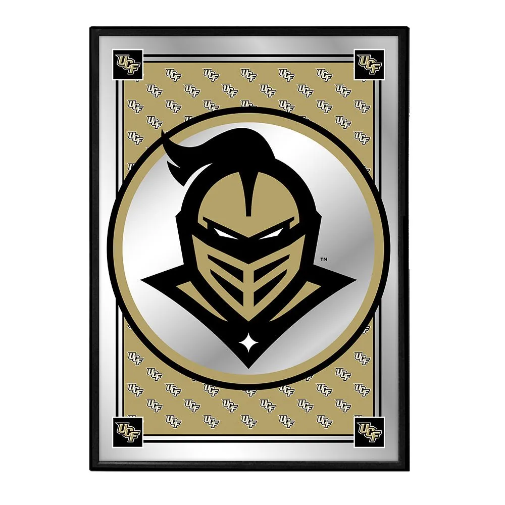 UCF Knights: Team Spirit, Mascot - Framed Mirrored Wall Sign