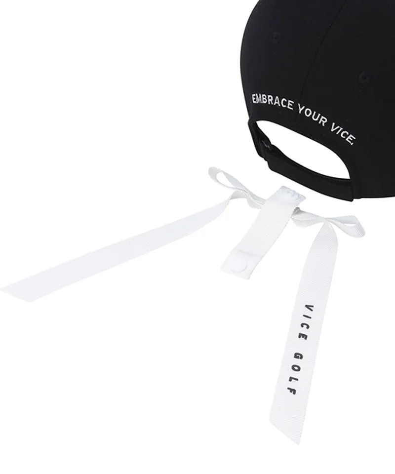 Vice Golf Atelier Women's Back Ribbon Point Cap - 2 Colors