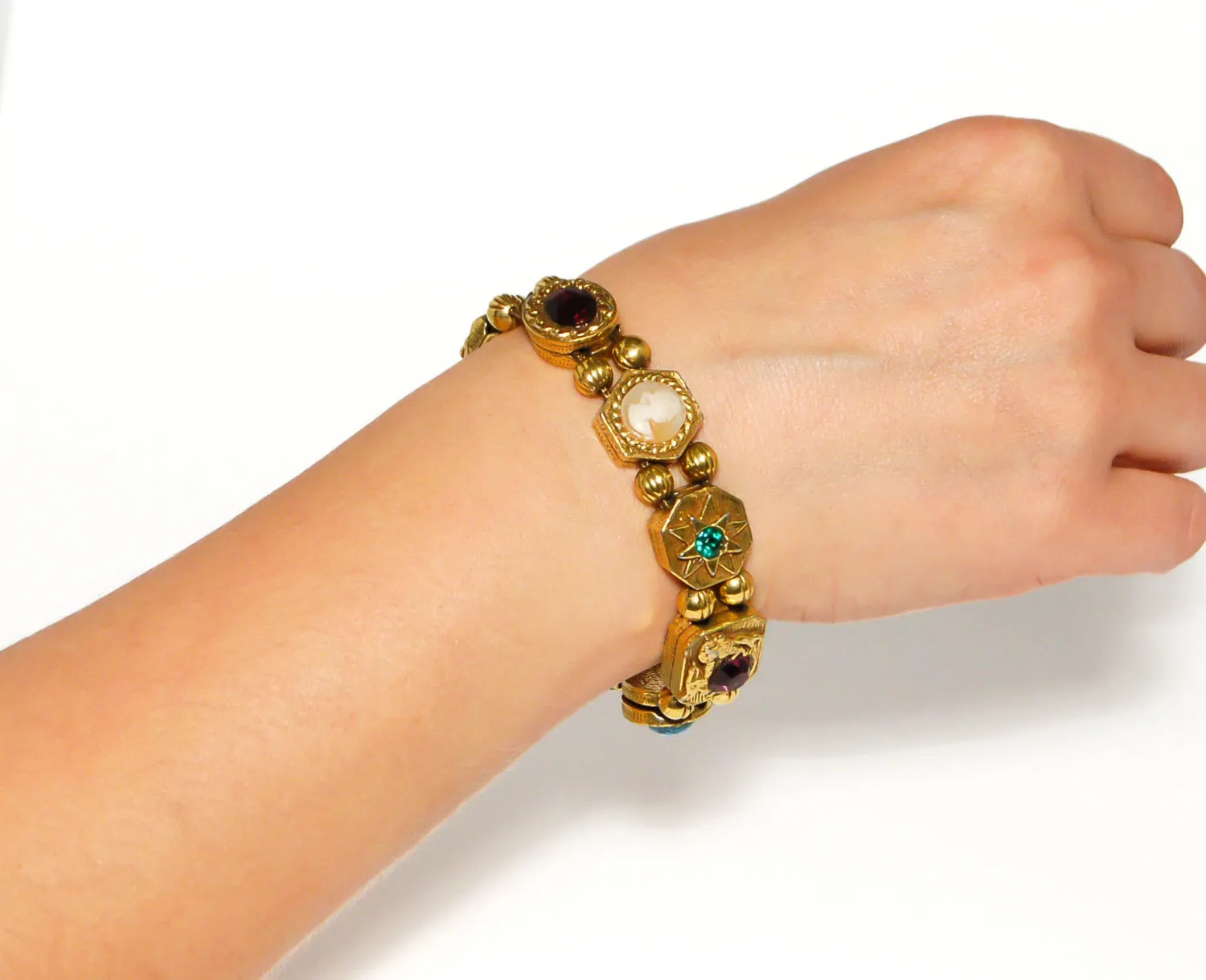 Victorian Slide Bracelet by Goldette