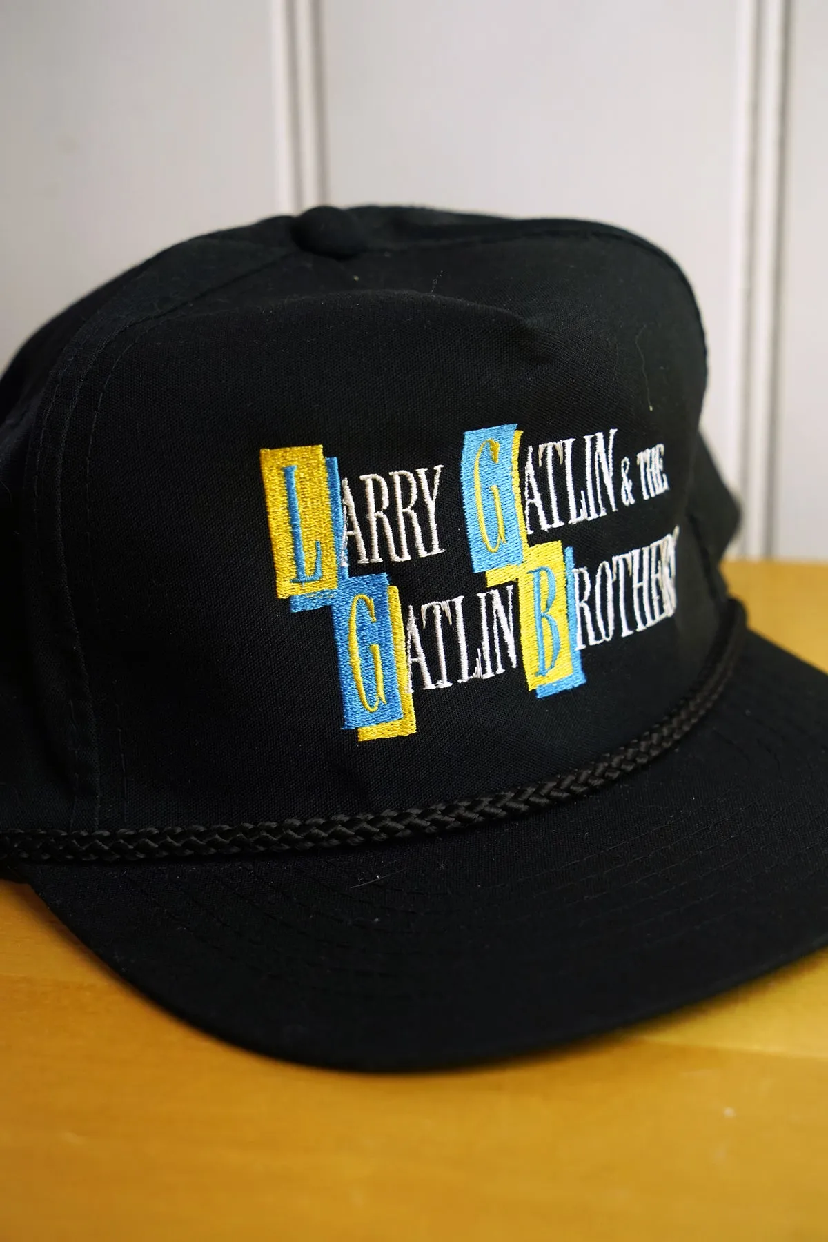 Vintage Cap - Gatlin Brothers Black Snapback Hat