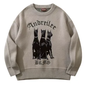 Vintage Doberman Sweater