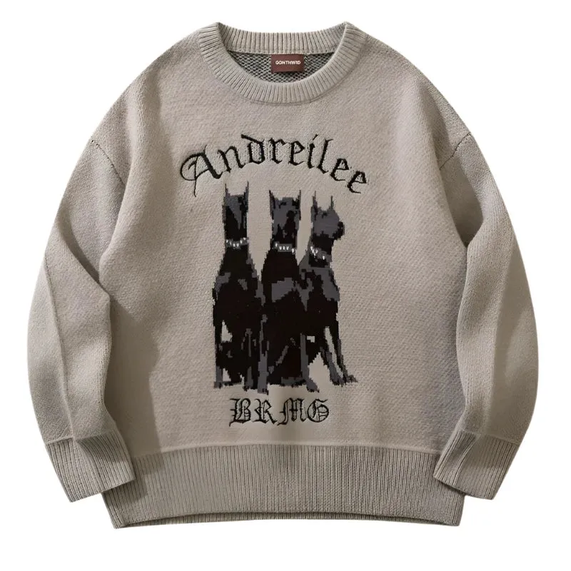 Vintage Doberman Sweater